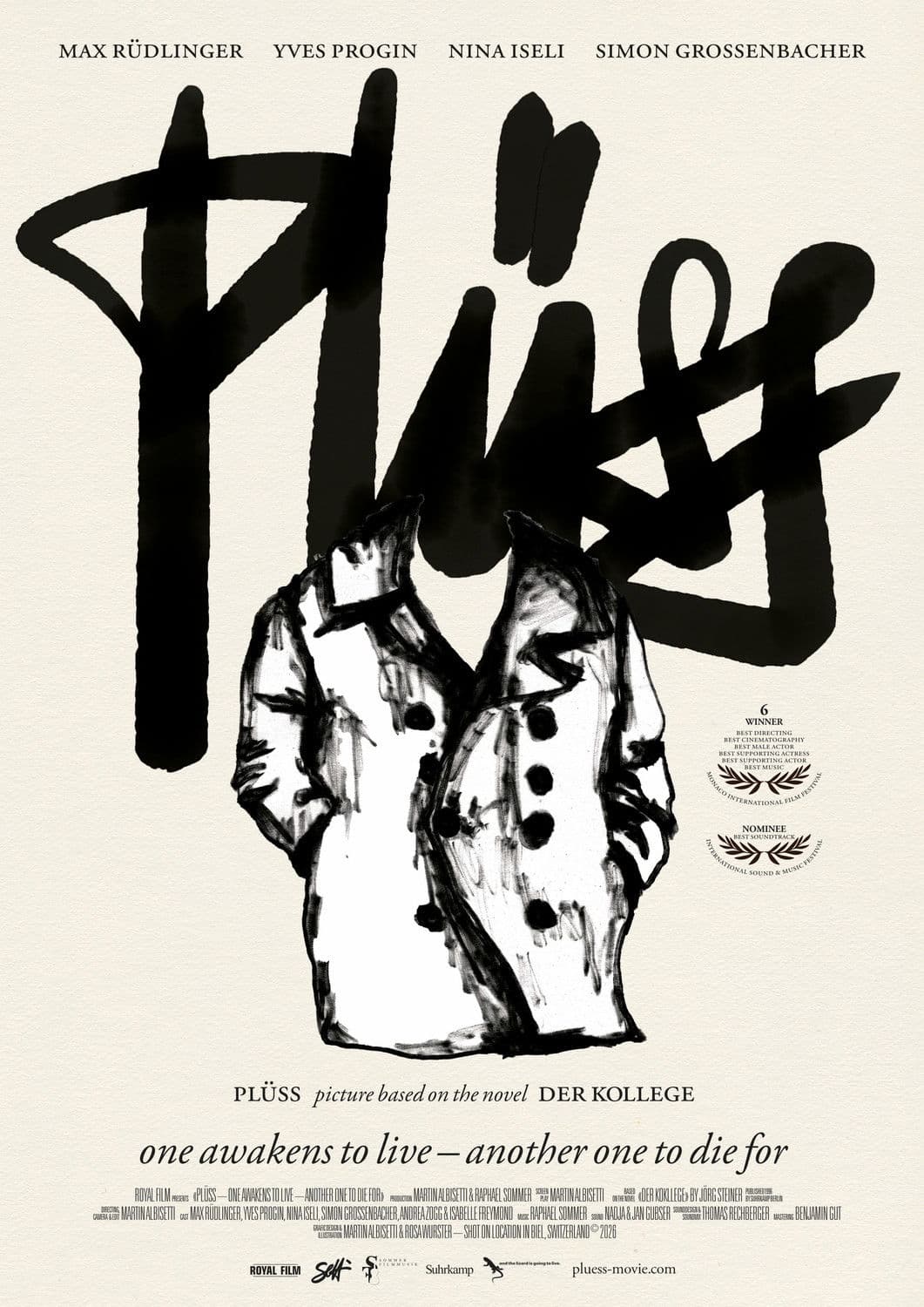 Plüss – one awakens to live, another to die for