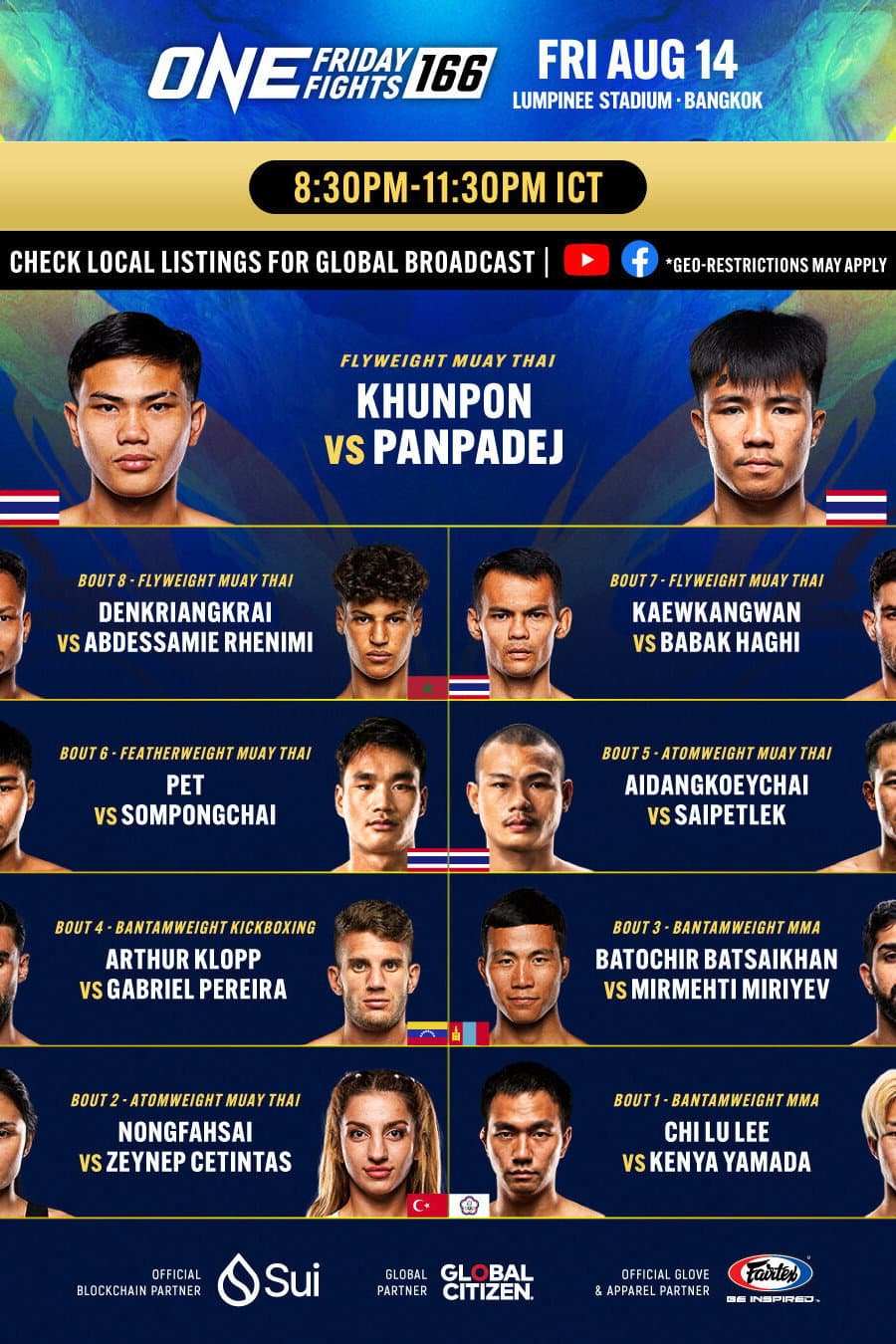 ONE Friday Fights 166: Khunpon vs. Panpadej
